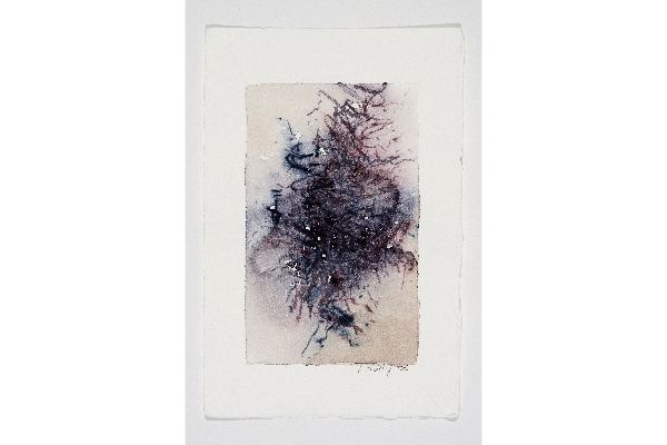 Calligraphy 8, watercolour on Arches, 7x11 in.